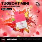 Tugboat Mini 2000 Puffs 20MG Nicotine None Rechargeable - Image 6