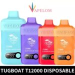 Tugboat T12000 puffs 50 MG rechargeable vape in Dubai uae