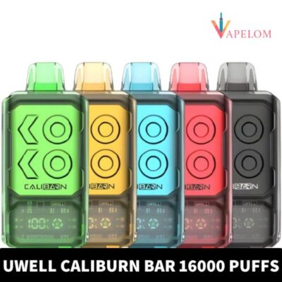 UWELL Caliburn Bar 20MG 16000 Puffs Disposable Vape in Dubai
