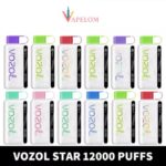 VOZOL STAR 12000 Puffs 20mg & 50mg Disposable Vape in Dubai - Image 2