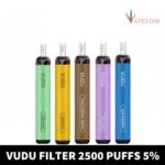VUDU Filter 2500 Puffs 5% Disposable Buy in UAE Dubai Vape Shop