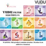 VUDU Filter 2500 Puffs 5% Disposable Buy in UAE Dubai Vape Shop - Image 3