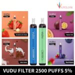 VUDU Filter 2500 Puffs 5% Disposable Buy in UAE Dubai Vape Shop - Image 4