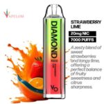 Vapes Bars Diamond 2% Nicotine 7000 Puffs in Dubai, UAE - Image 11