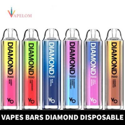 Vapes Bars Diamond 2% Nicotine 7000 Puffs in Dubai, UAE