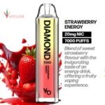 Vapes Bars Diamond 2% Nicotine 7000 Puffs in Dubai, UAE - Image 4