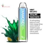 Vapes Bars Diamond 2% Nicotine 7000 Puffs in Dubai, UAE - Image 16