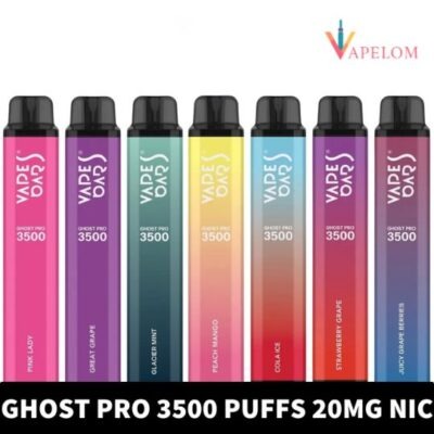 Vapes Bars Ghost Pro 2% nicotine 3500 Puff Disposable in Dubai