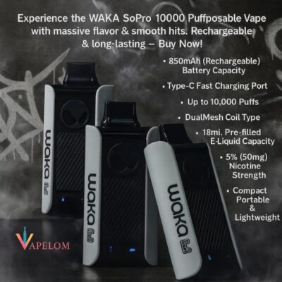 WAKA Sopro 10000 Puffs 50mg Disposable Vape