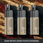 ZGAR Retro 10000 Puffs 5%(50mg) Nicotine