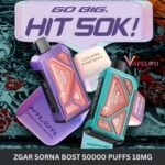 ZGAR Sorna Boost 50000 Puffs 18mg Nicotine