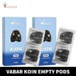 VABAR Koin Empty Replacement Pod Cartridge 2ml (2 PCS) in Dubai, UAE