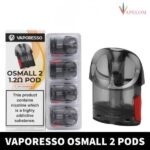 VAPORESSO Osmall 2 Replacement Pod Cartridge (4 PCS) in Dubai, UAE