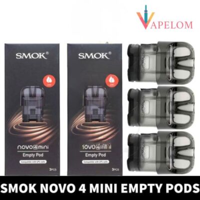 SMOK Novo 4 Mini Empty Pods 2ml Replacement Pods Cartridge in Dubai, UAE