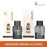 GEEKVAPE Wenax K1 Pods 0.8ohm, 1.2ohm Replacement Pods in Dubai, UAE – 3 Pieces P