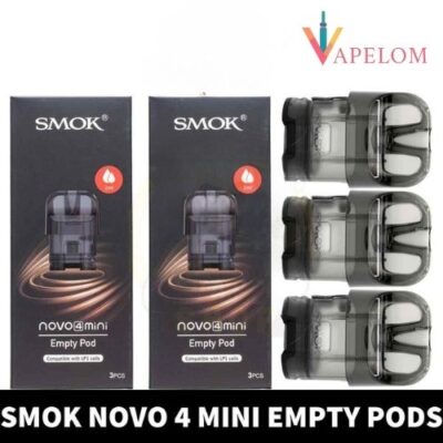 SMOK Novo 4 Mini Empty Pods 2ml Replacement Pods Cartridge in Dubai, UAE