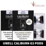 UWELL Caliburn X Pods 3.0ml Empty Pods for Caliburn X Kit in Dubai, UAE
