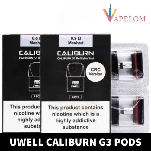 1 UWELL Caliburn X Pods 3.0ml Empty Pods for Caliburn X Kit in Dubai, UAE - Image 1