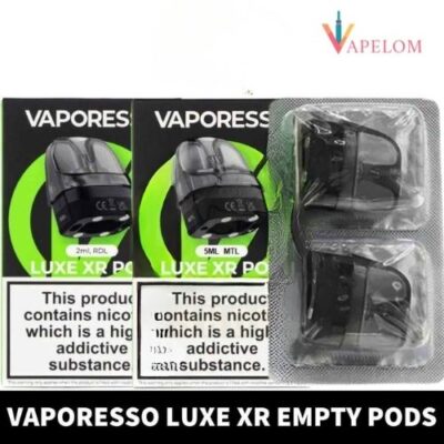 VAPORESSO Luxe XR l XR MAX Empty Pods RDL & MTL Pod Cartridge in Dubai, UAE
