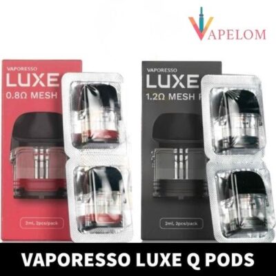 VAPORESSO LUXE Q Pods 2ml pack of 2pcs Replacement Pods in Dubai, UAE