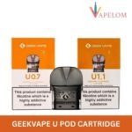 GEEKVAPE U Pods 0.7ohm, 1.1ohm Pod Cartridge 2ml Replacement Pod in Dubai, - Image 2