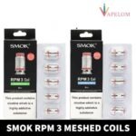 SMOK RPM 3 Coils Meshed 0.15ohm , Meshed 0.23ohm Replacement Coils in Dubai, UAE – 5 PCS Per Pack