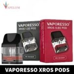 Vaporesso Xros Replacement Pods 2ml pack of 2 pcs with 0.8ohm 1.2ohm