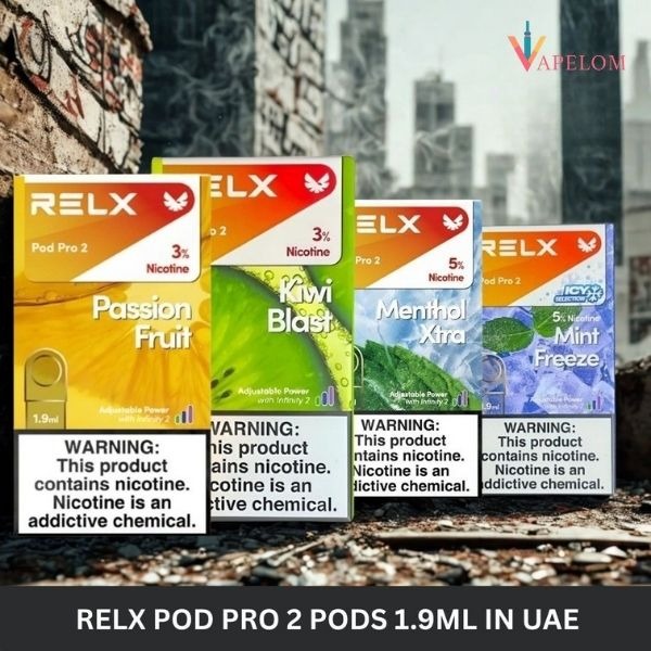 1 RELX Pod Pro 2 Pods 1.9ml In UAE - Image 1