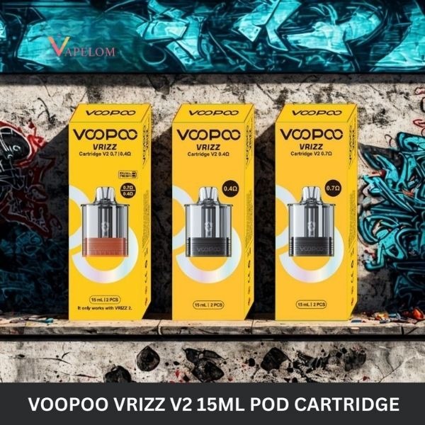 1 VOOPOO VRIZZ V2 15ml Pod Cartridge - Image 1