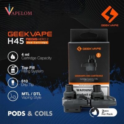 Geekvape H45 Aegis Hero 2 Empty Pod