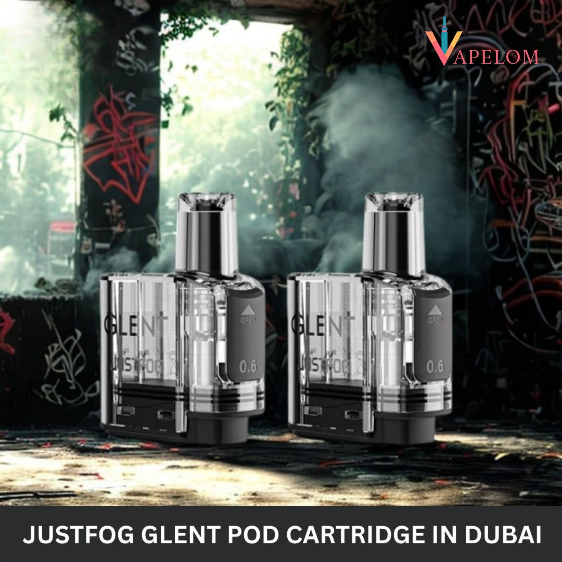 1 Justfog Glent Pod Cartridge (Pack of 2 pcs) In UAE - Image 1