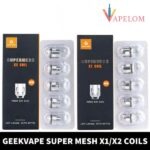 GEEKVAPE Super Mesh X1/X2 Coils (New Version) – 5pcs/pack in Dubai, UAE