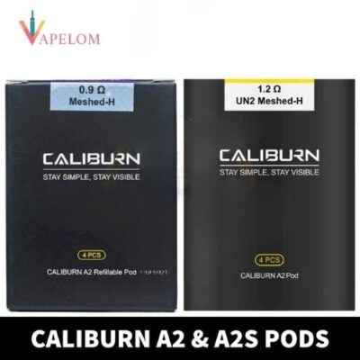 UWELL Caliburn A2A2S Pods 0.9ohm & 1.2ohm Replacement Pods in Dubai, UAE