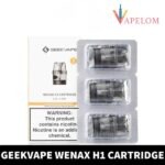 GEEKVAPE Wenax H1 Pod Cartridge – (3 Pieces) in Dubai, UAE - Image 2