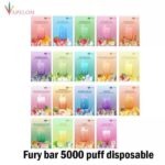 Fury bar Bee Pods 50MG 5000 puff disposable Vape - Image 3