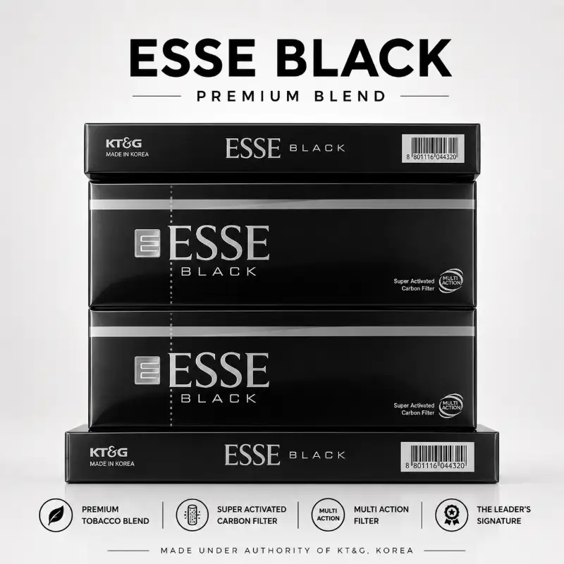 ESSE Black Cigarettes ESSE Black Cigarettes